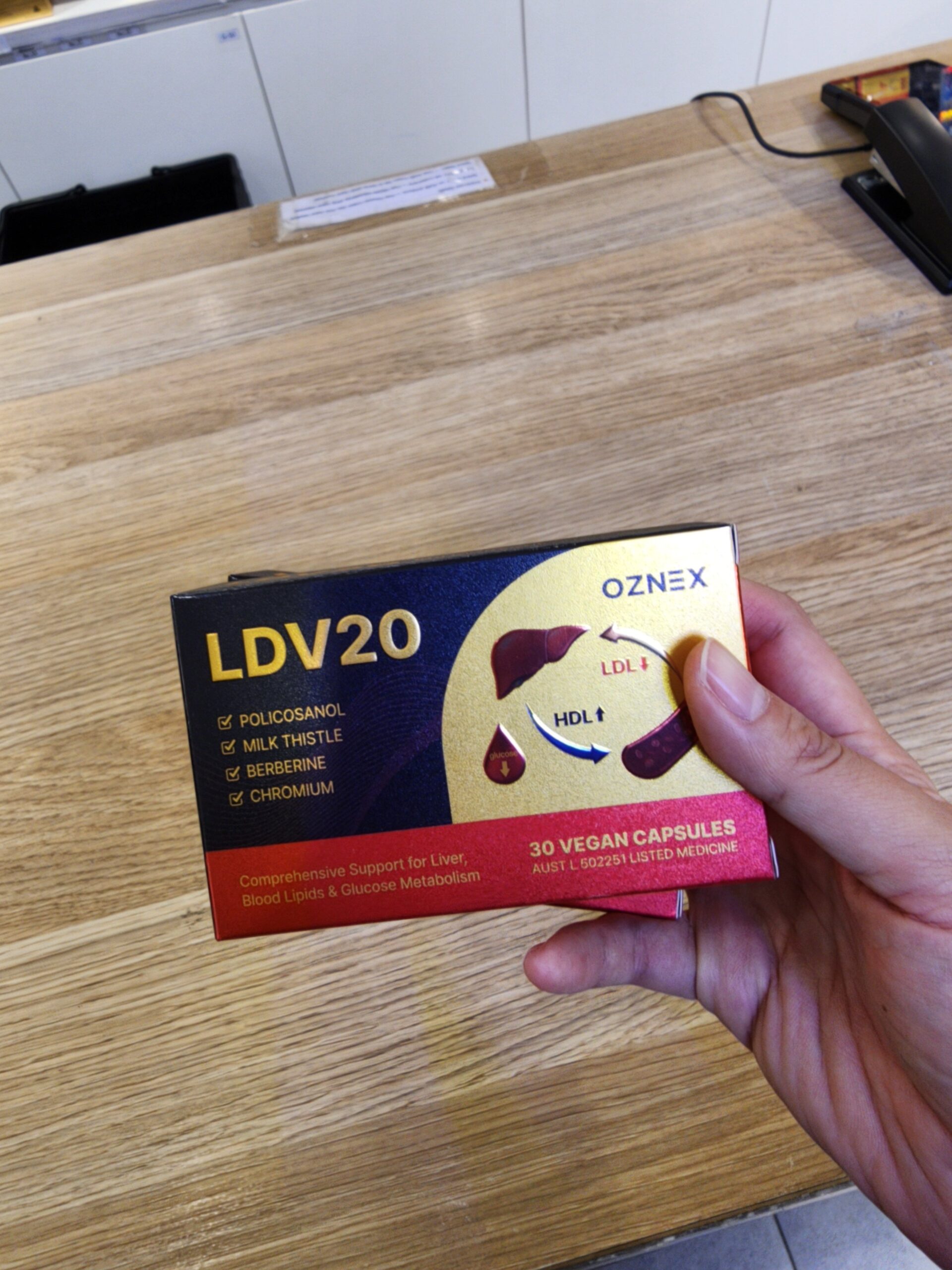 호주 폴리코사놀 LDV20 후기